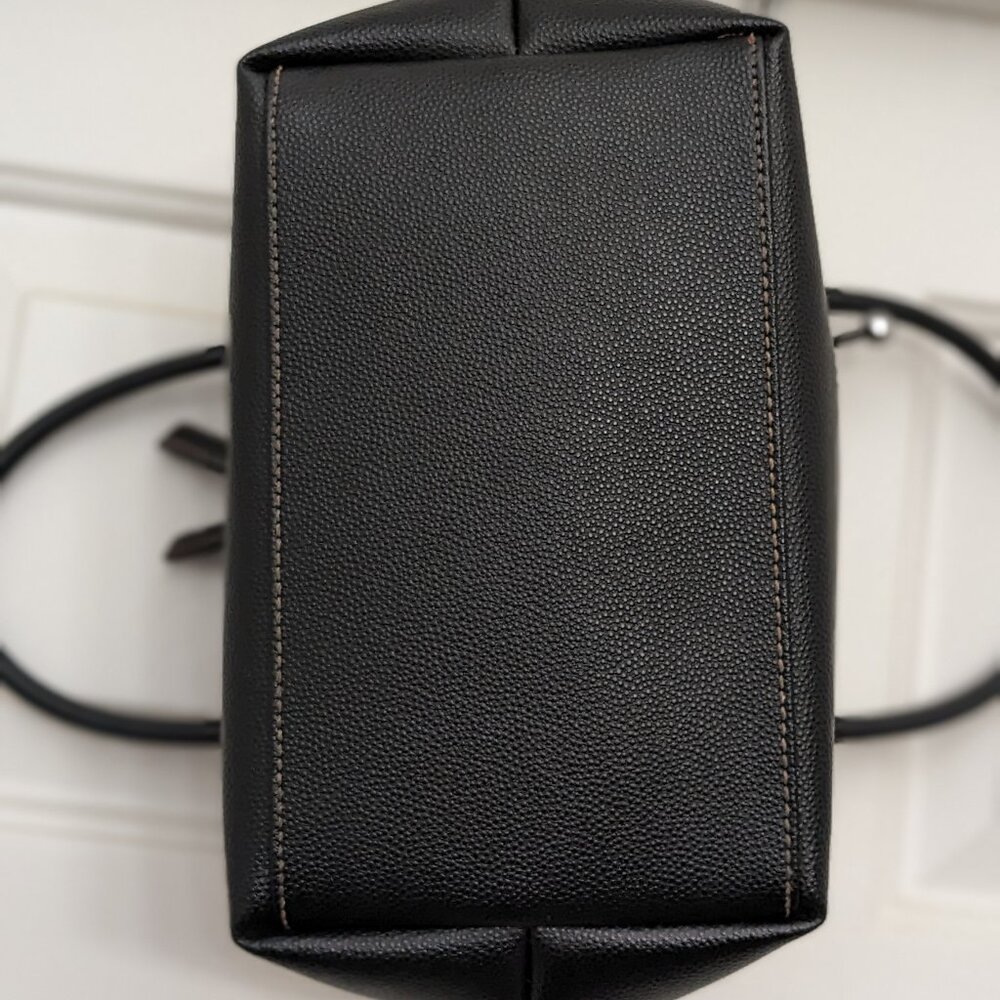 TOMMY HILFIGER Women's Handbag Shoulder Bag Small Satchel Black - Picture 6 of 11